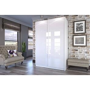 Шкаф-купе 2 дв. Марвин-3 СТЛ.299.05 1632 Белый/Белый глянец