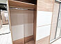 Шкаф-купе 1632x640x2206 Марвин Бежевый/Белый ЛДСП