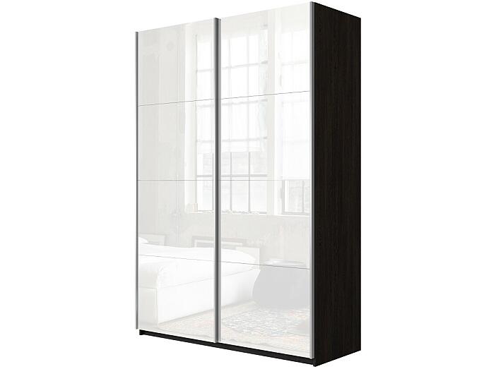 Шкаф-купе Прайм 2-х дверный (Стекло) Венге 1600