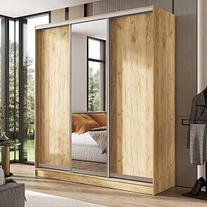 Шкаф-купе Тринити 6 (2,0 м) (Дуб Крафт)