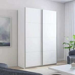 Шкаф Прайм 2 TM_L-120 Белый снег ЛДСП 1200*2300*570