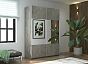 Шкаф Прайм 2 TM_L-120 Бетон Зеркало ЛДСП 1200*2300*570