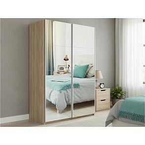 Шкаф Прайм 2 TM_L-120 Дуб Сонома Зеркало 1200*2300*570