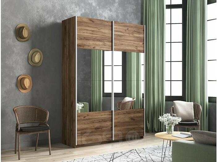 Шкаф-купе 1200x570x2300 Прайм ЛДСП