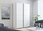 Шкаф Прайм 2 TM_L-140 Белый снег ЛДСП 1400*2300*570