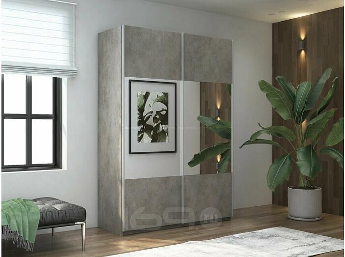 Шкаф-купе 1400x570x2300 Прайм ЛДСП