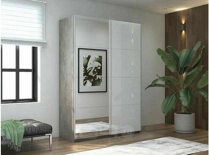 Шкаф-купе 1400x570x2300 Прайм ЛДСП