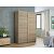 Шкаф Прайм 2 TM_L-140 Дуб Сонома ЛДСП 1400*2300*570