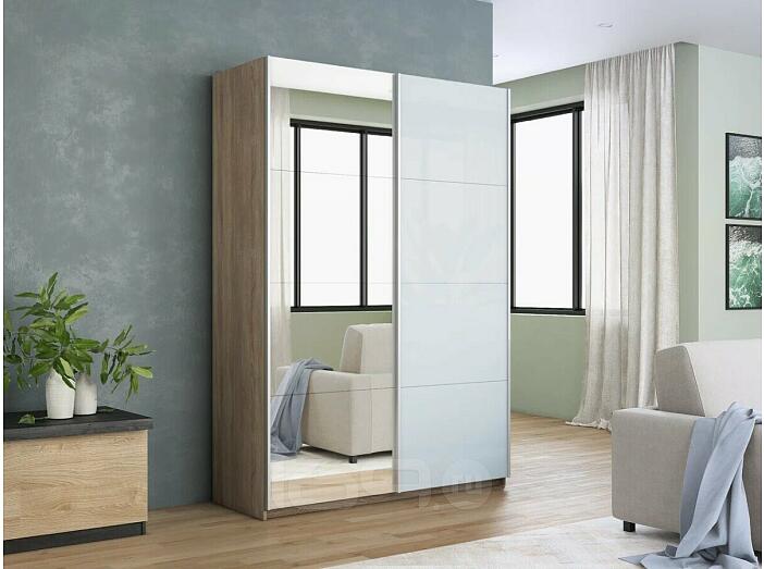 Шкаф-купе 1600x570x2300 Прайм ЛДСП