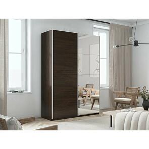 Шкаф Прайм 2 TM_L-160 Венге ЛДСП Зеркало 1600*2300*570