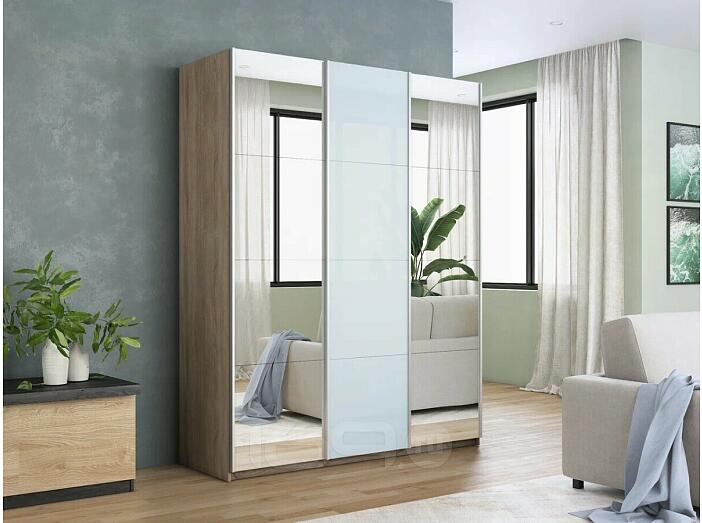 Шкаф-купе 1800x570x2300 Прайм ЛДСП