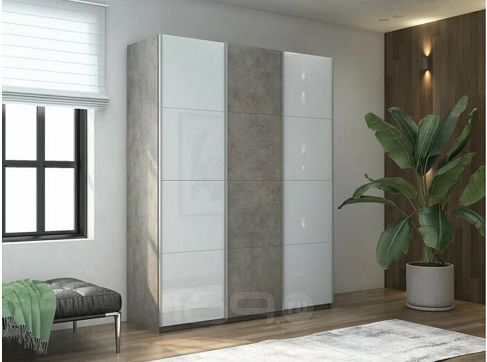 Шкаф-купе 2100x570x2300 Прайм ЛДСП