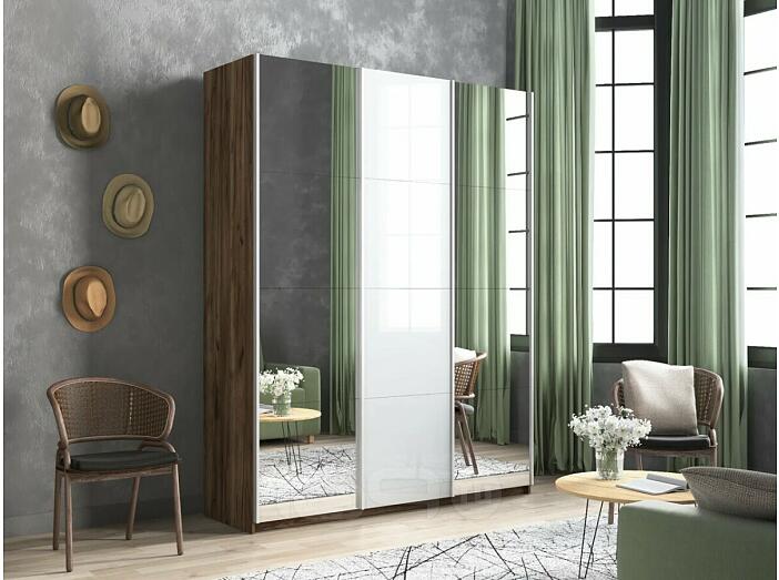 Шкаф-купе 2100x570x2300 Прайм ЛДСП