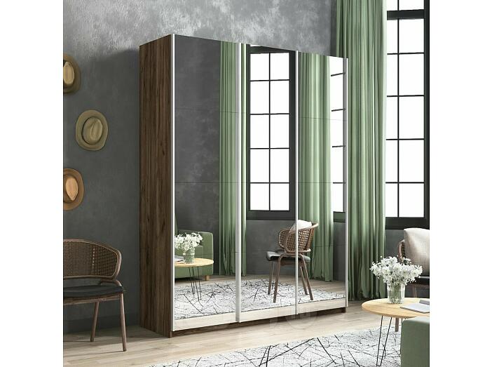 Шкаф-купе 2100x570x2300 Прайм ЛДСП