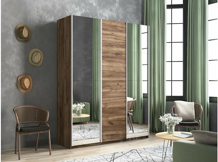 Шкаф-купе 2100x570x2300 Прайм ЛДСП