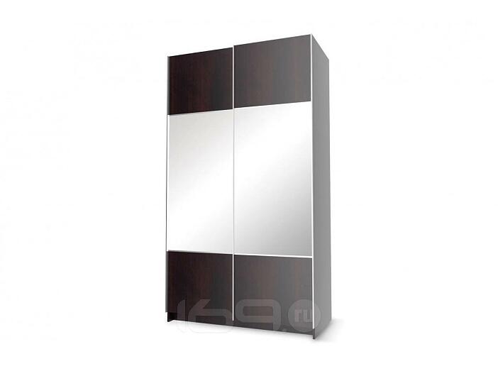 Шкаф-купе с зеркалом Торонто 2х дверный Дуб ферарра