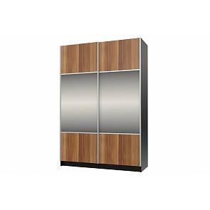 Шкаф-купе с зеркалом Торонто 2 дв. 1600 Слива валлис/Дуб ферарра