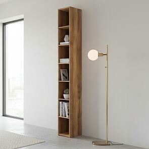 Стеллаж (27,8х239х39,4) Лаура 464.21 Дуб барокко