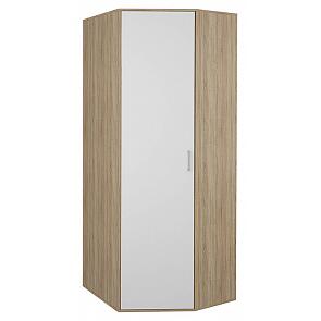 Шкаф 880x900x2200 Мика Белый/дуб сонома ЛДСП