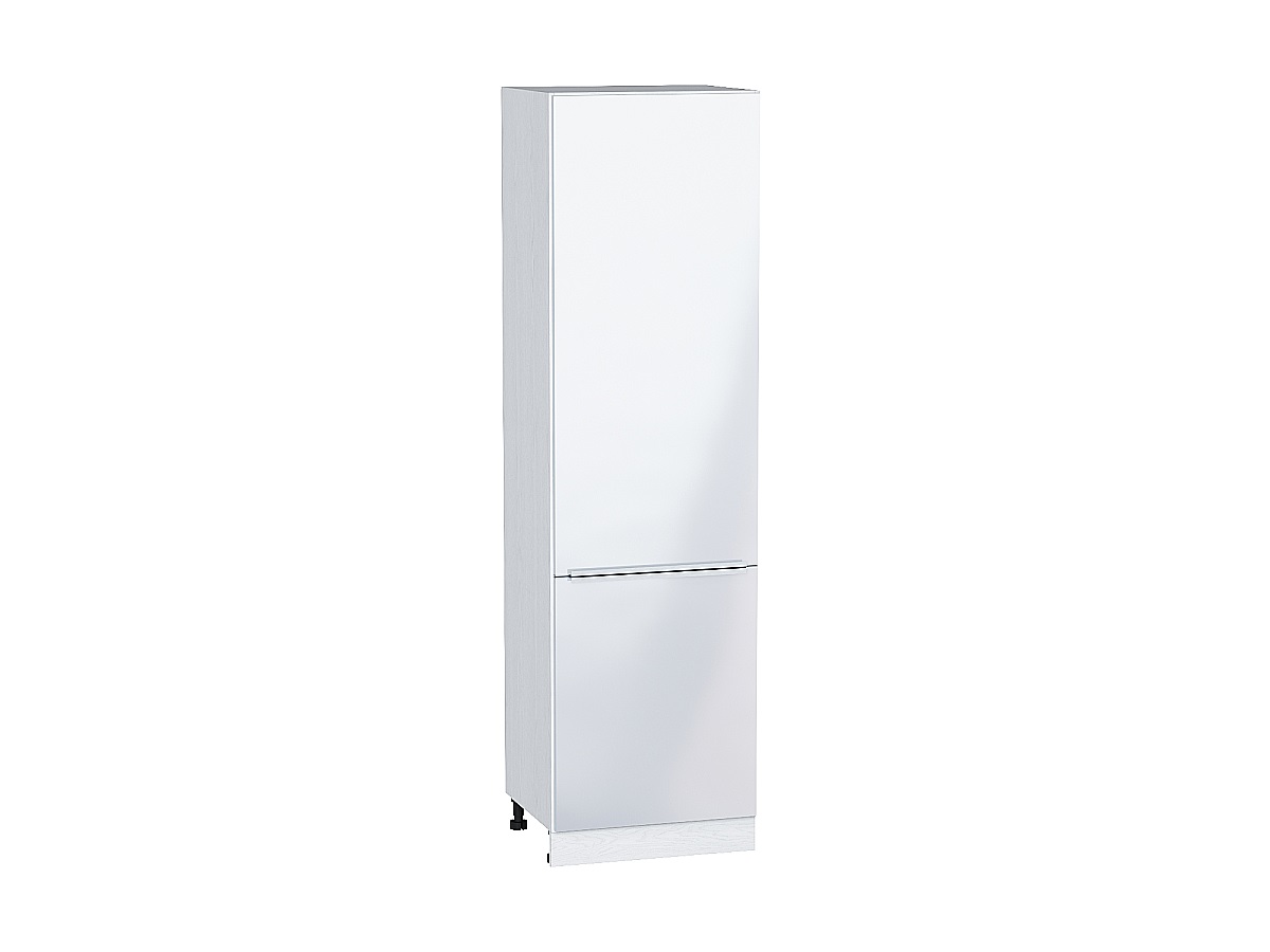 Шкаф пенал с 2-мя дверцами Фьюжн ШП 600 (для верхних шкафов высотой 720) Angel-Белый