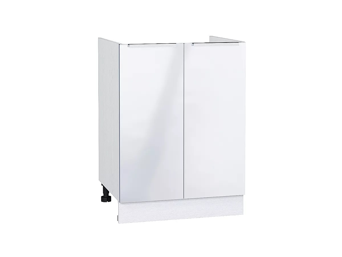 Шкаф нижний под мойку с 2-мя дверцами Фьюжн НМ 600 Angel-Белый