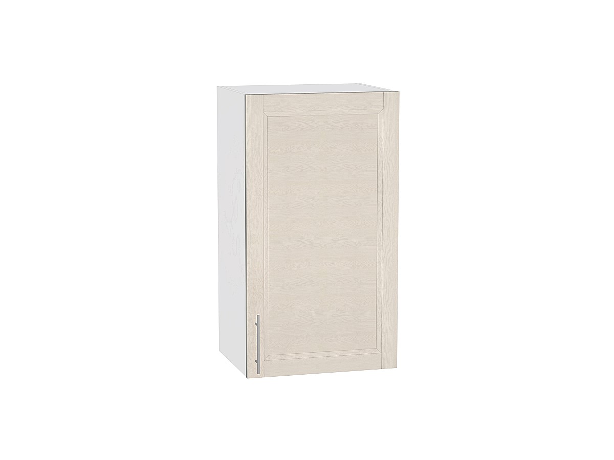 Шкаф верхний с 1-ой дверцей Сканди В 400 Cappuccino Softwood-Белый