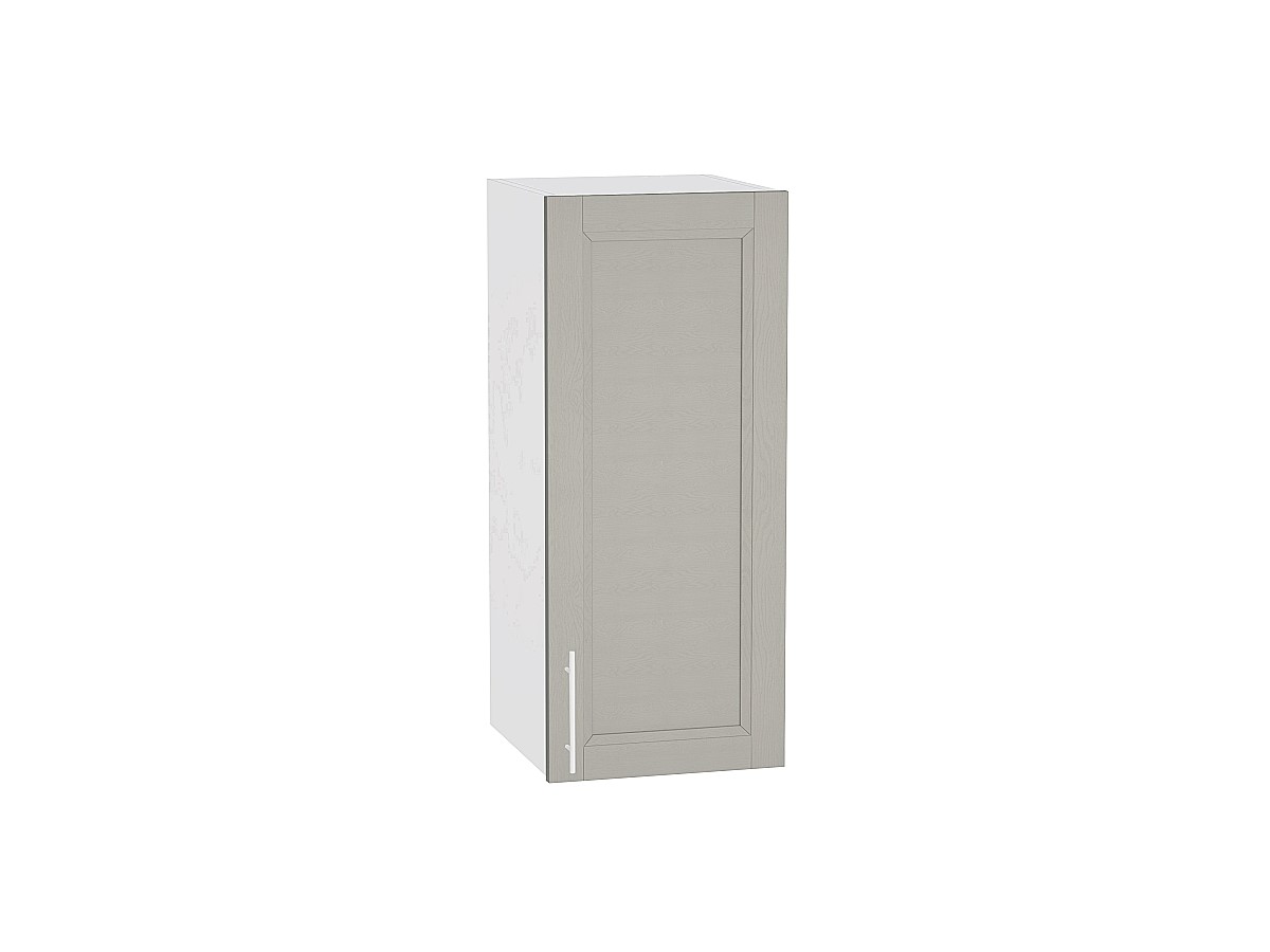 Шкаф верхний с 1-ой дверцей Сканди В 300 Grey Softwood-Белый