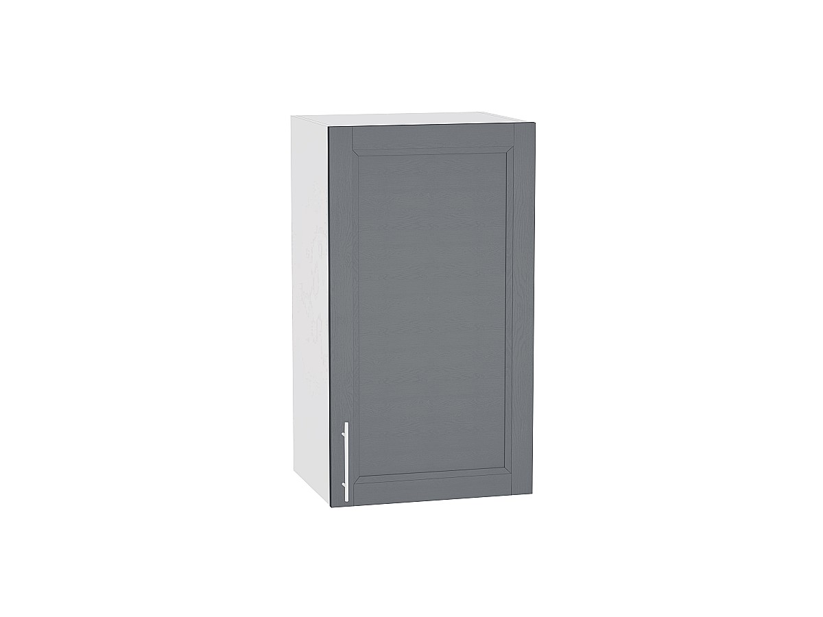 Шкаф верхний с 1-ой дверцей Сканди В 409 Graphite Softwood-Белый