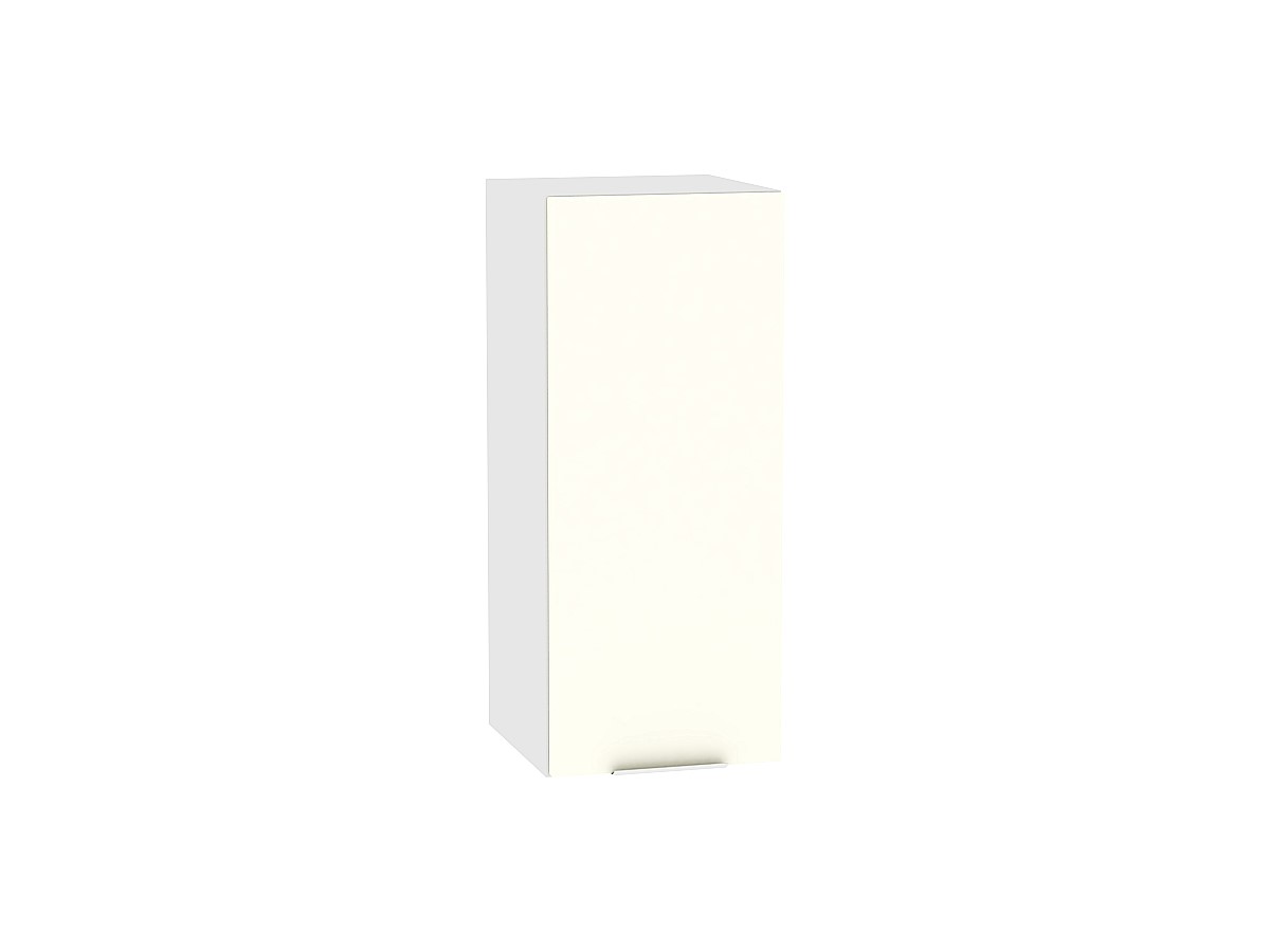 Шкаф верхний с 1-ой дверцей Терра В 300 Ваниль Софт-Белый