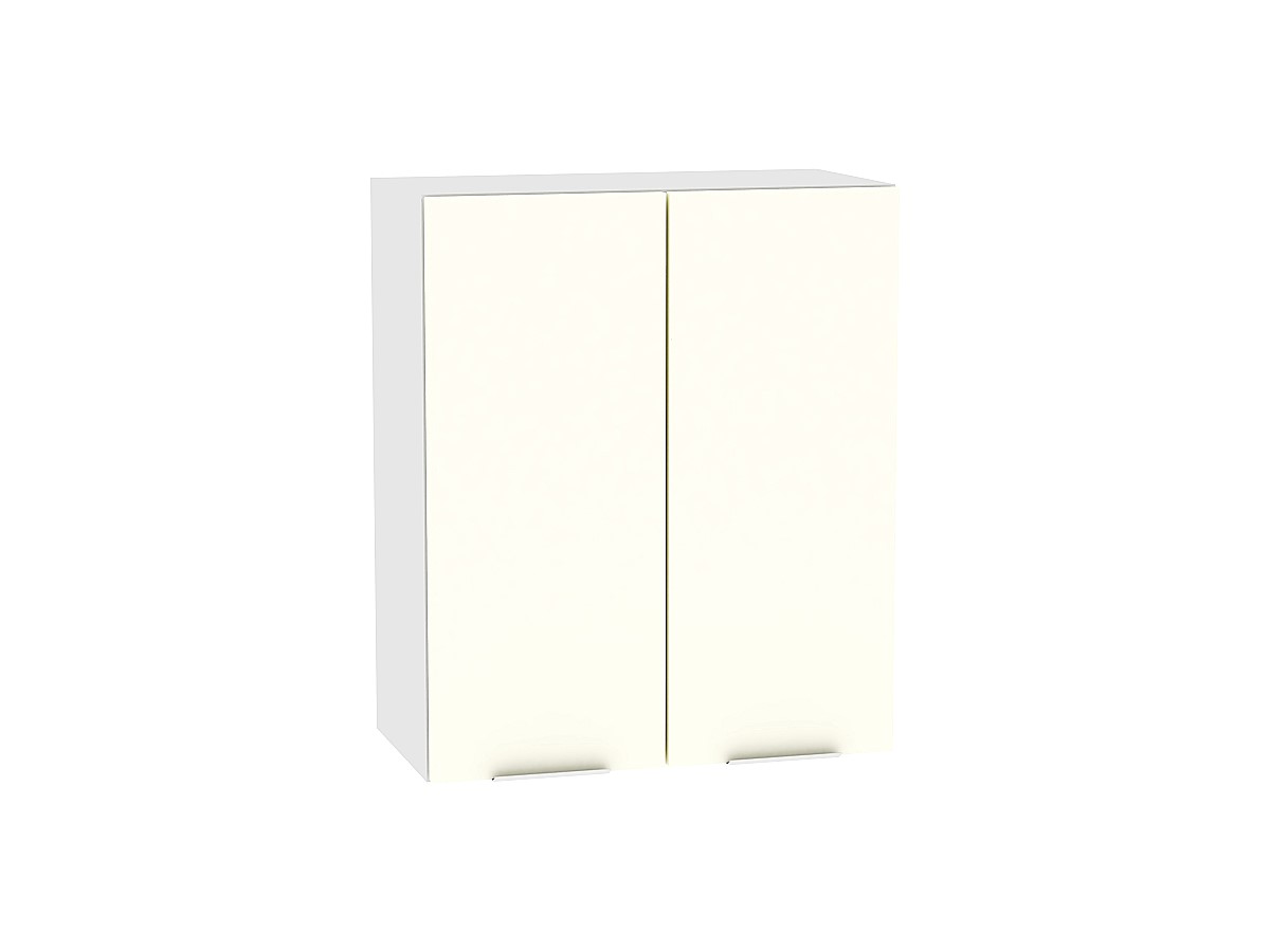 Шкаф верхний с 2-мя дверцами Терра В 600 Ваниль Софт-Белый