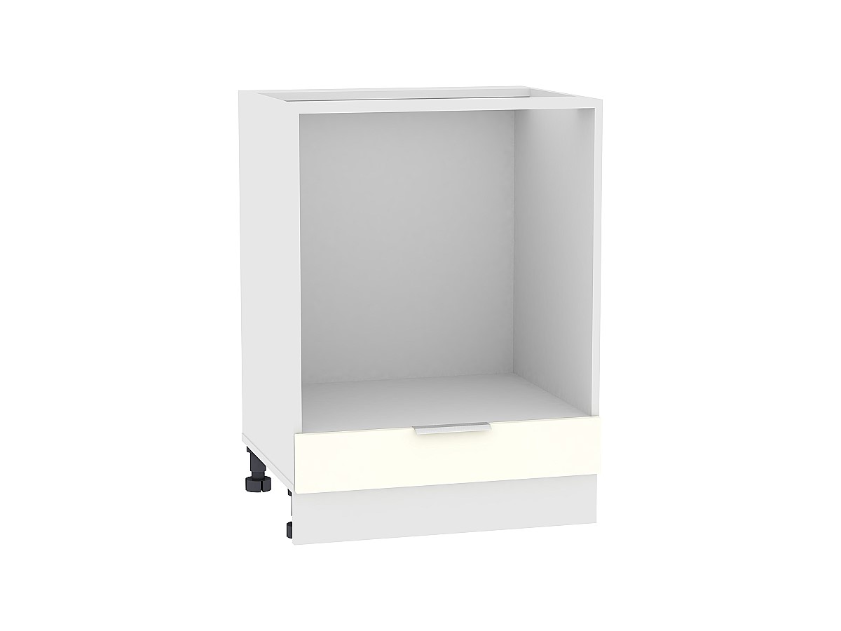 Шкаф нижний под духовку Терра НД 600 Ваниль Софт-Белый