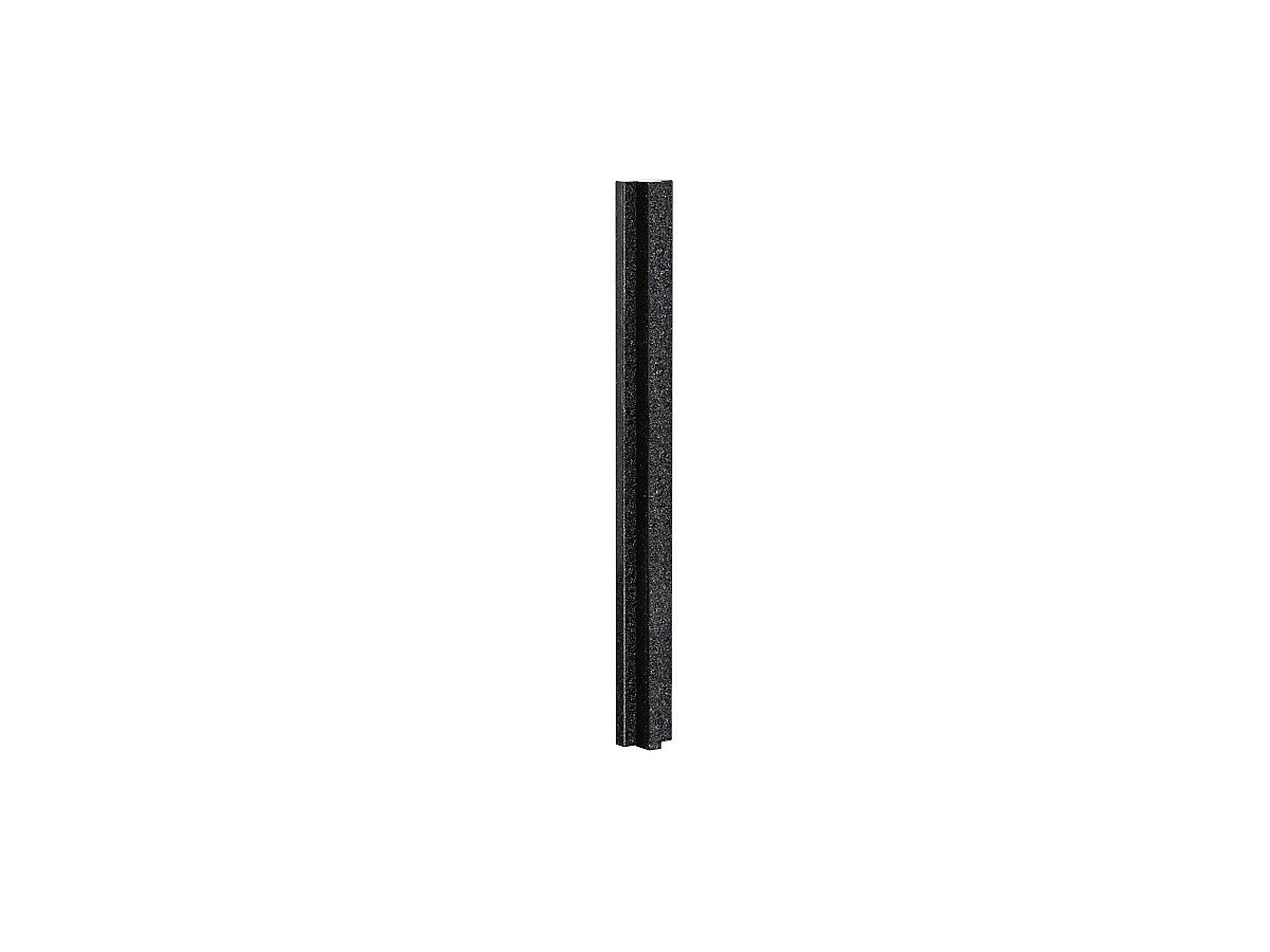 Комплект планок Валерия-М для углового шкафа Ф-99 Черный металлик