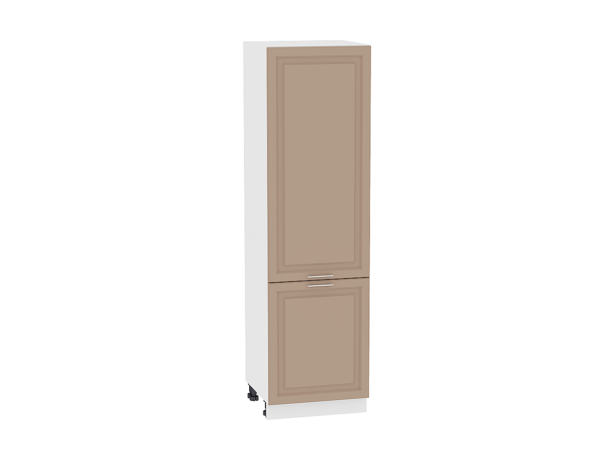 Шкаф пенал с 2-мя дверцами Ницца Royal ШП 600Н (для верхних шкафов высотой 920) Omnia-Белый