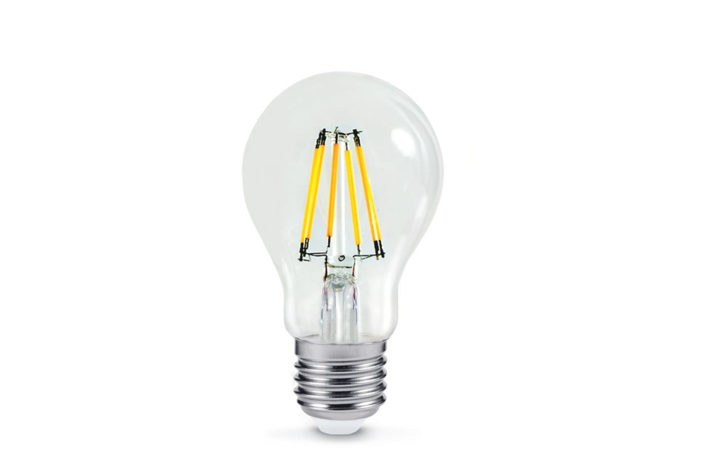 Лампа светодиодная LED-A60-deco 11Вт 230В Е27 4000К 990Лм прозрачная IN HOME