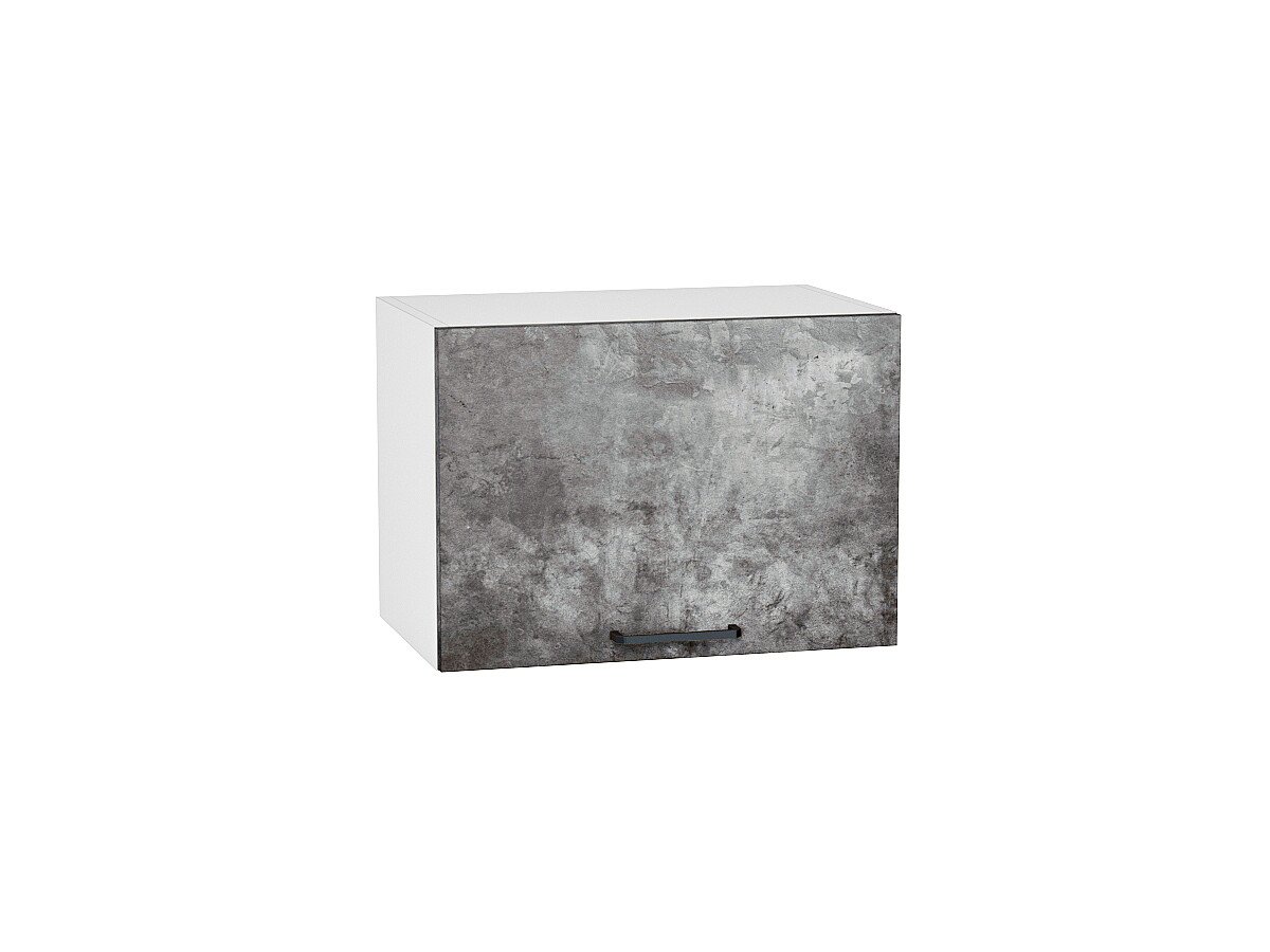 Шкаф верхний горизонтальный Флэт Temple Stone 2S/Белый 358*500*318