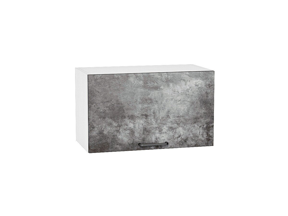 Шкаф верхний горизонтальный Флэт Temple Stone 2S/Белый 358*600*318