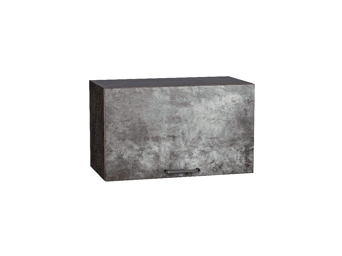 Шкаф верхний горизонтальный Флэт Temple Stone 2S/Графит 358*600*318