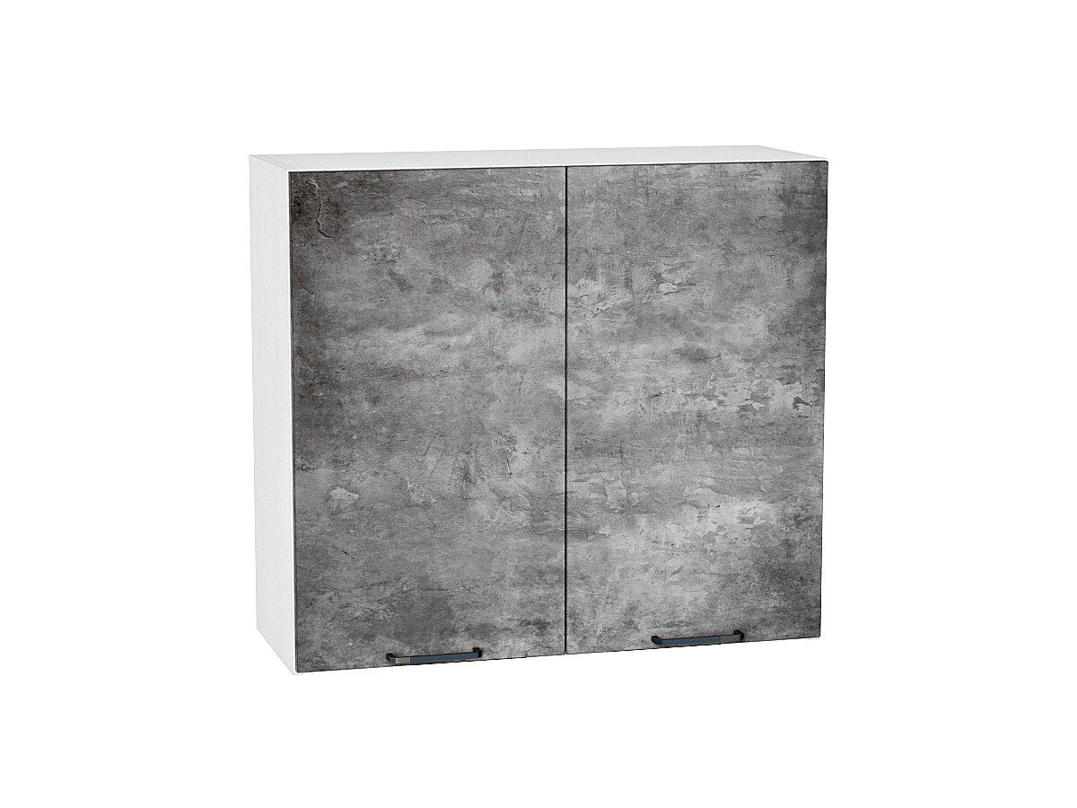 Шкаф верхний с 2-мя дверцами Флэт Temple Stone 2S/Белый 716*800*318