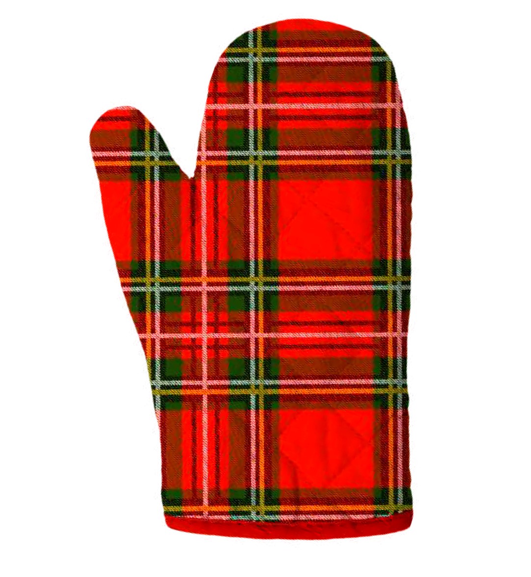 Прихватка-рукавица рогожка 18х33 арт. 904 "Wenge" рис. 29163-1 Мелодия Рождества