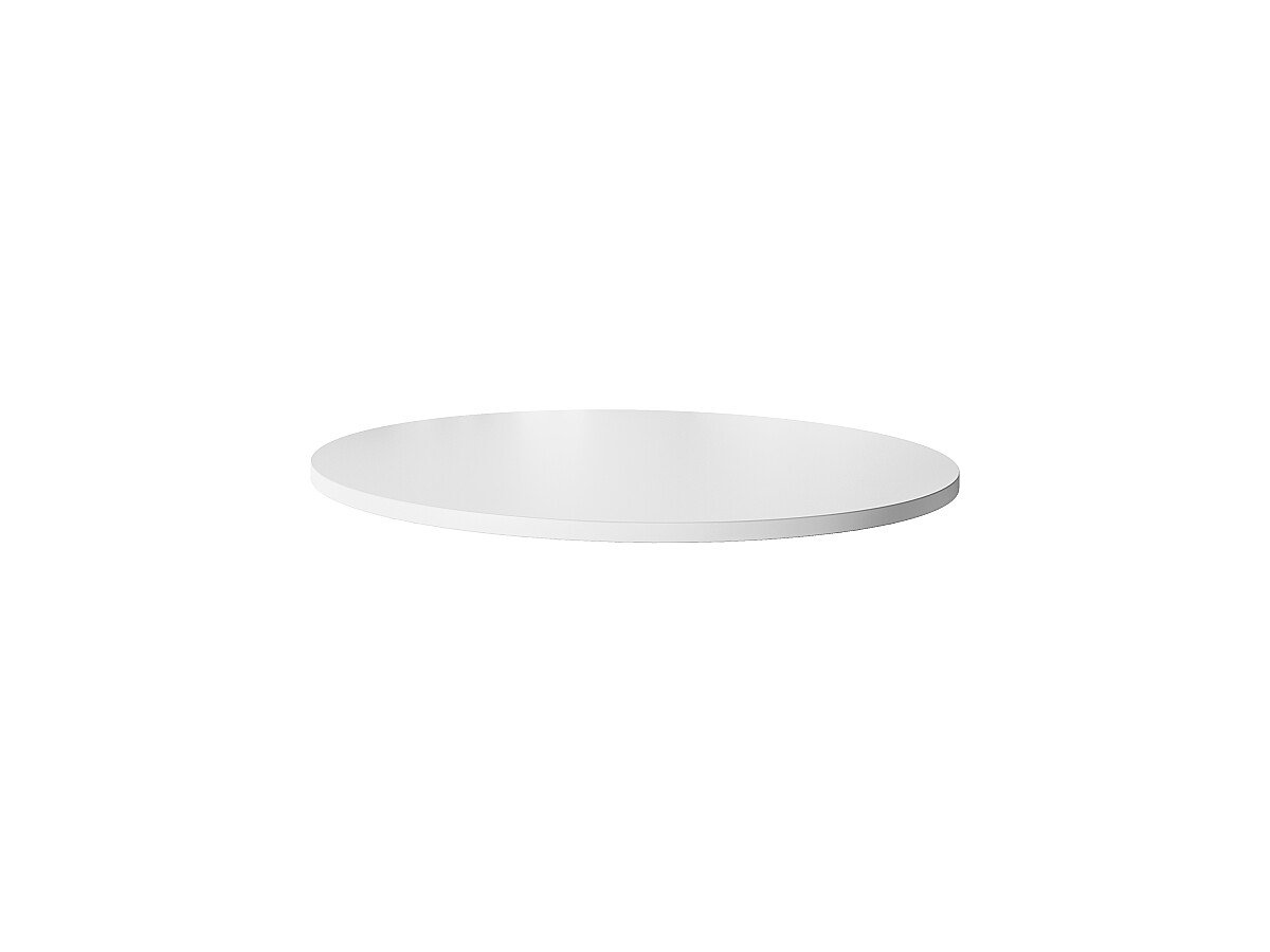 Столешница для стола круглая TLC-2.2 White In 2S 900*22