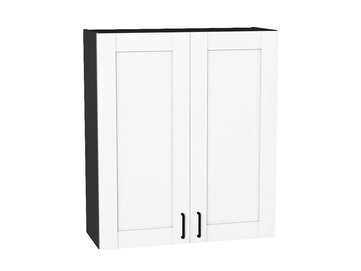 Шкаф верхний с 2-мя дверцами Лофт Super White