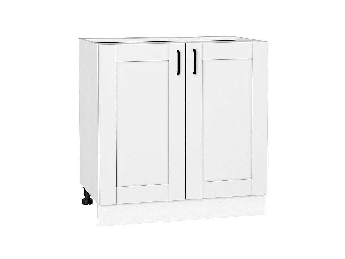 Шкаф нижний с 2-мя дверцами Лофт Super White