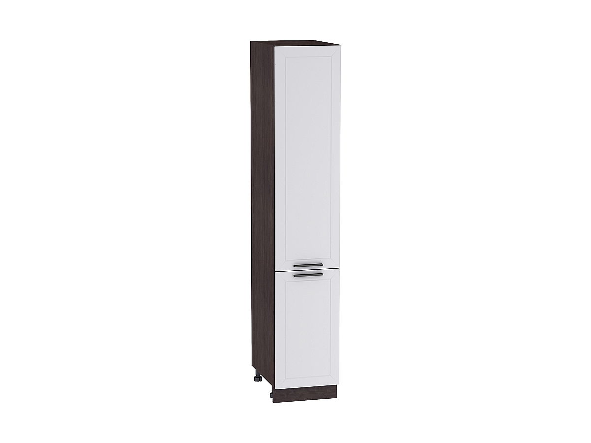 Шкаф пенал с 2-мя дверцами Глетчер 400 (для верхних шкафов высотой 720) Гейнсборо Силк-Венге