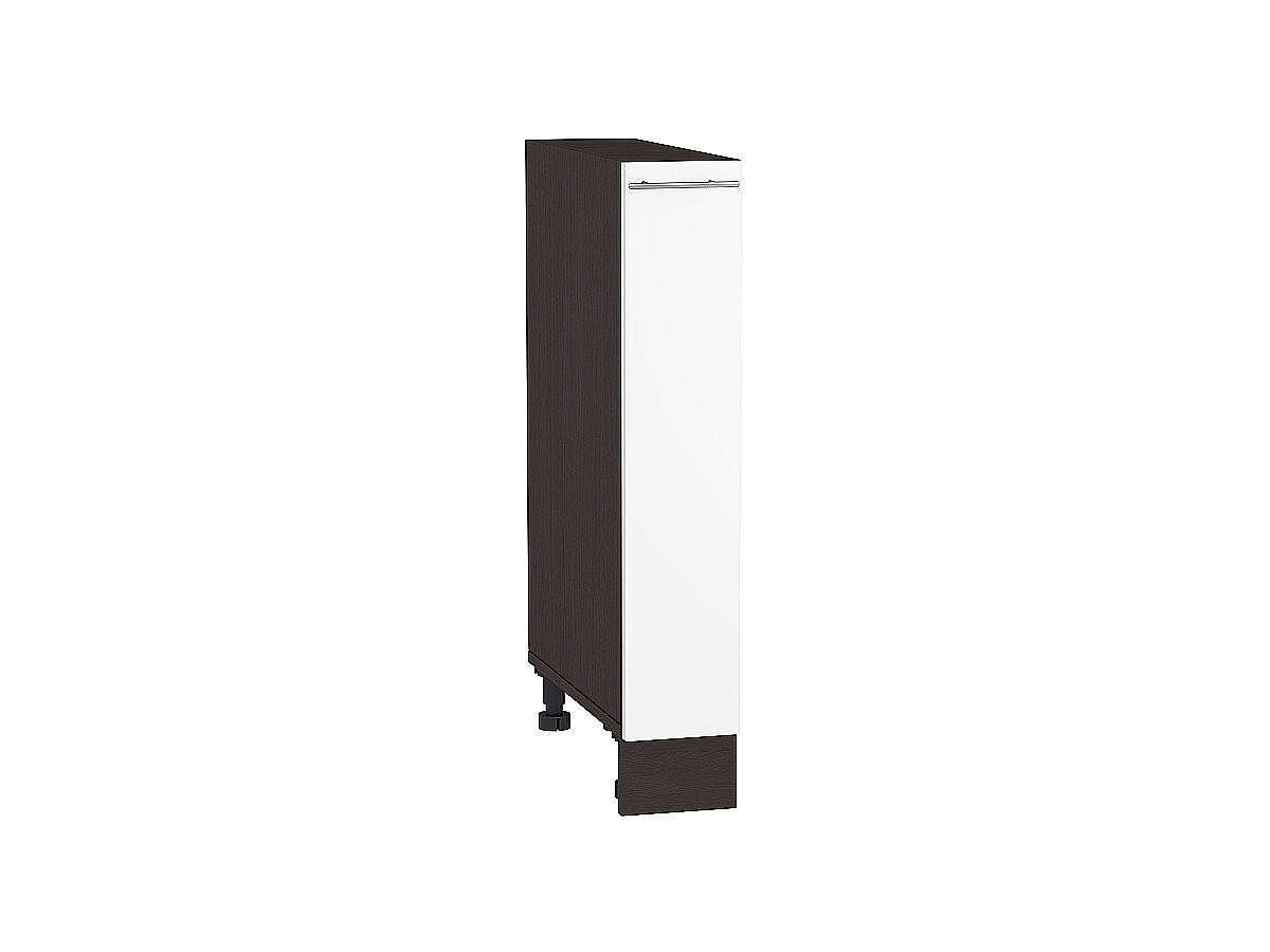 Шкаф нижний бутылочница Валерия-М Белый глянец Graphite