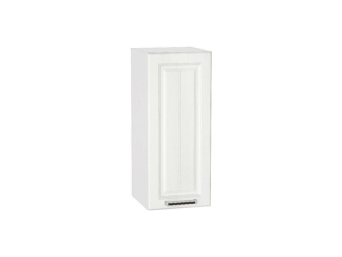 Шкаф верхний с 1-ой дверцей Прага Белое дерево Белый 920*300*318
