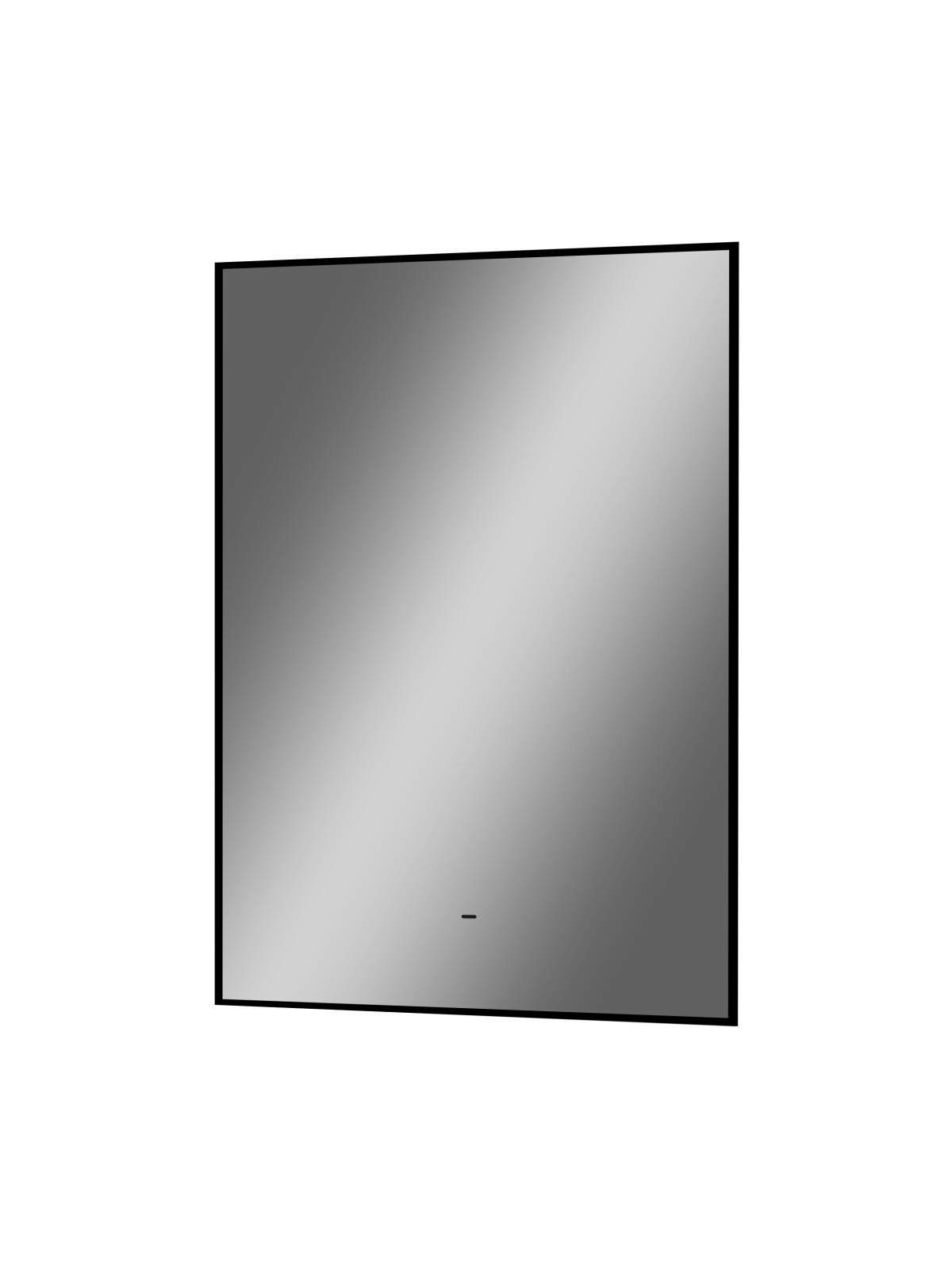Зеркало "Amer Led" с фоновой подсветкой, бесконтактным сенсором, черной окантовкой 500х700