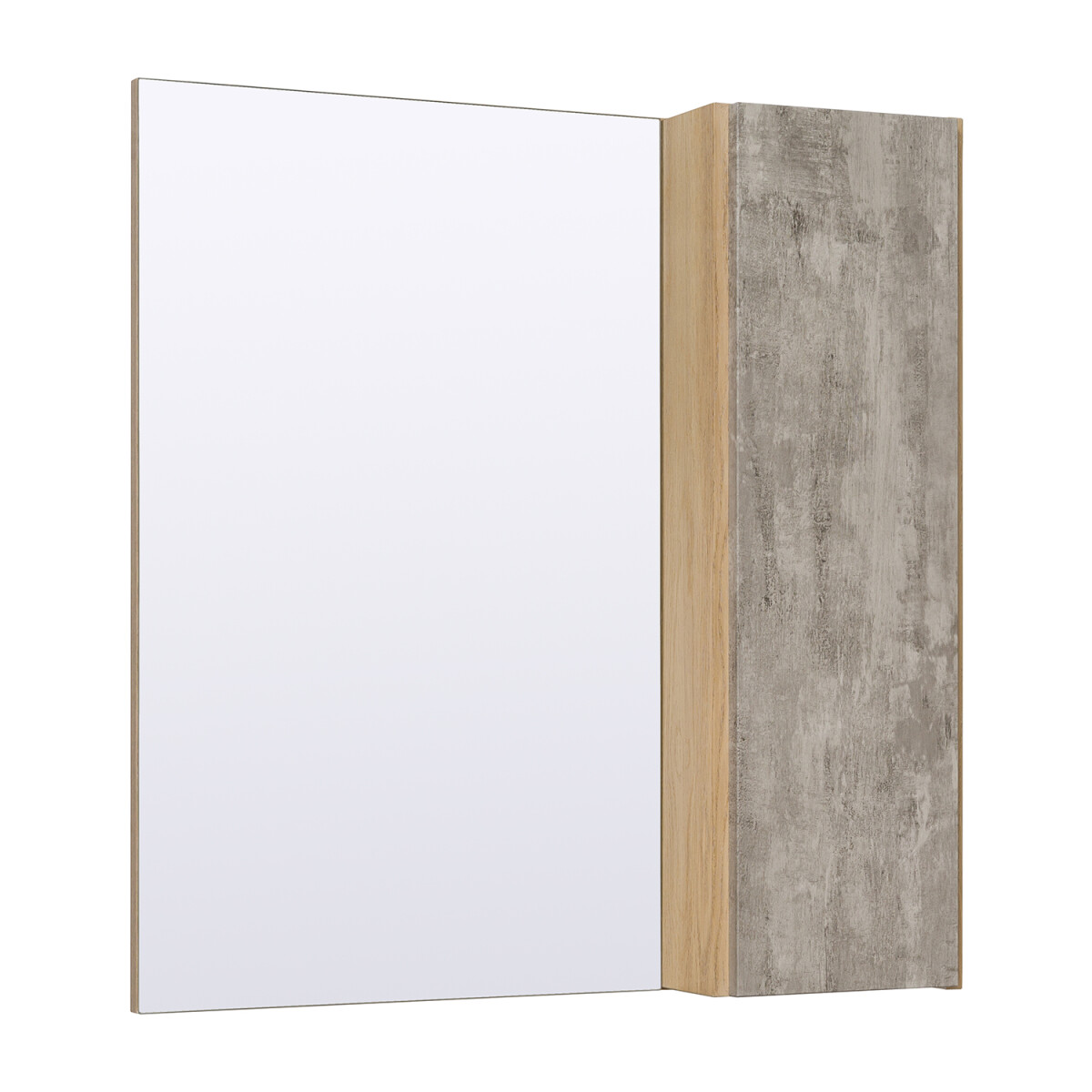 Зеркальный шкаф Runo дуб серый Мальта 70 (00-00001102)