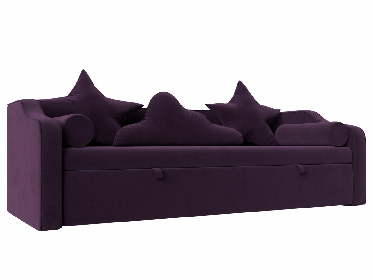 Детский диван-кровать Рико Велюр Фиолетовый