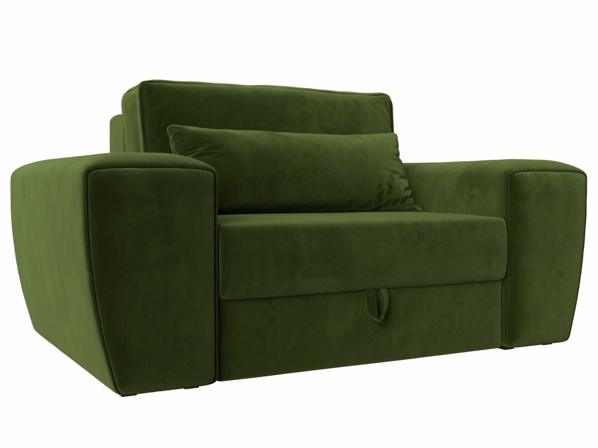 Кресло Лига-008 Микровельвет Зеленый
