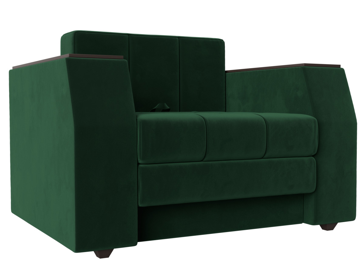 Кресло-кровать Атлантида Велюр Зелёный